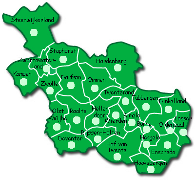 Gokkasten/speelautomaten exploitant Overijssel